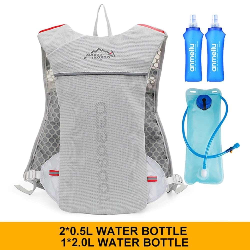 Zaino trekking 5l (con o senza bottiglia)