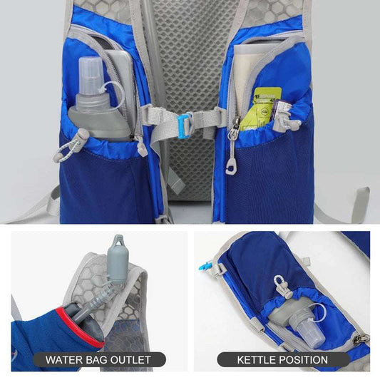 Zaino trekking 5l (con o senza bottiglia)