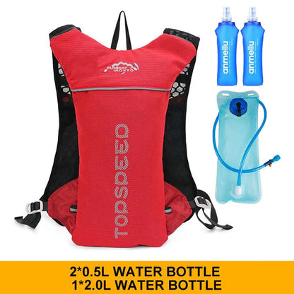 Zaino trekking 5l (con o senza bottiglia)