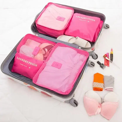 Set organizer da viaggio 6 pezzi - Scelta Zaino
